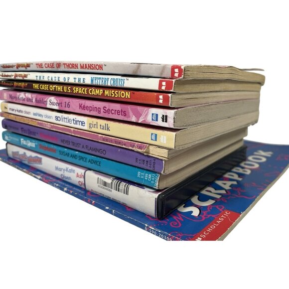 10 Mary Kate Ashley Olsen Book DVD Lot Full House Adventure Little Time Sweet 16 - Picture 7 of 8